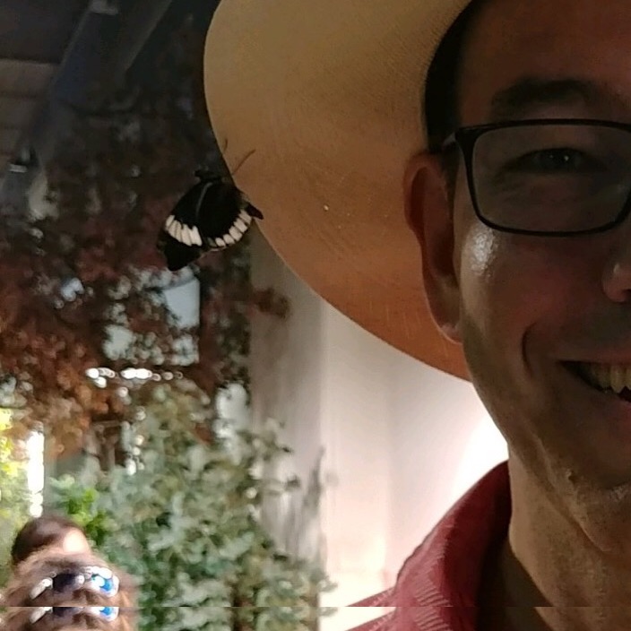 selfwithbutterfly JC Costello